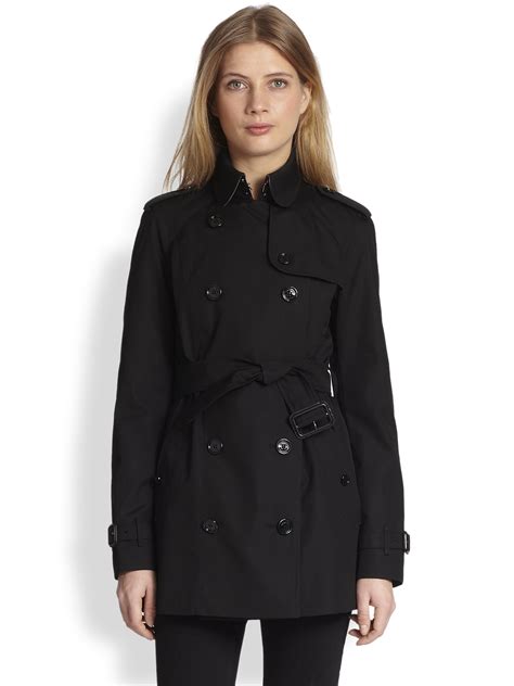 burberry mottram trench black|burberry trench coat women.